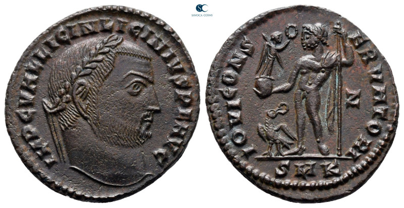 Licinius I AD 308-324. Cyzicus
Follis Æ

20 mm, 3,14 g



nearly extremel...