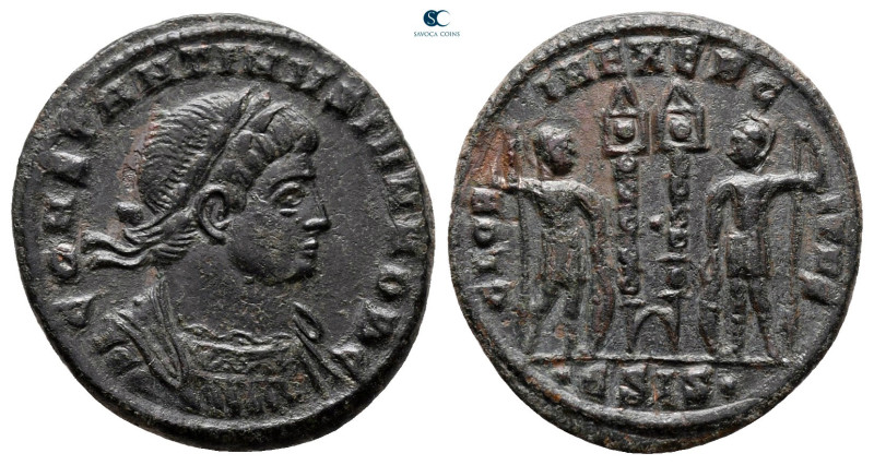 Constantine II, as Caesar AD 317-337. Siscia
Follis Æ

19 mm, 2,37 g



v...