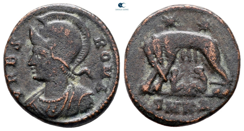 City Commemoratives AD 330-354. Cyzicus
Follis Æ

18 mm, 2,88 g



nearly...