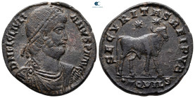 Julian II Apostate AD 360-363. Aquileia. Double Maiorina Æ