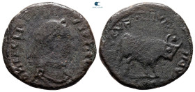 Julian II Apostate AD 360-363. Contemporary barbaric imitation. Double Maiorina Æ