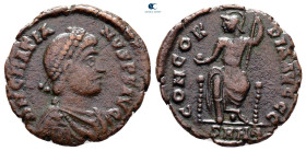 Gratian AD 375-383. Nicomedia. Follis Æ