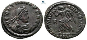 Gratian AD 375-383. Siscia. Follis Æ