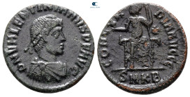 Valentinian II AD 375-392. Cyzicus. Follis Æ