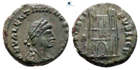 Valentinian II AD 375-392. Thessaloniki. Follis Æ