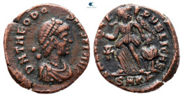 Theodosius I AD 379-395. Cyzicus. Follis Æ