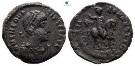 Theodosius I AD 379-395. Cyzicus. Follis Æ