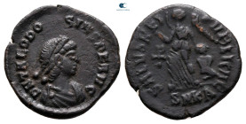 Theodosius I AD 379-395. Cyzicus. Follis Æ