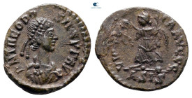 Theodosius I AD 379-395. Siscia. Follis Æ