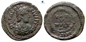 Theodosius I AD 379-395. Siscia. Follis Æ