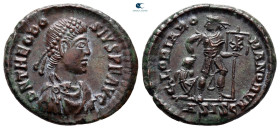 Theodosius I AD 379-395. Siscia. Follis Æ