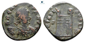 Arcadius AD 383-408. Uncertain mint. Follis Æ