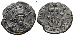 Honorius AD 393-423. Cyzicus. Follis Æ