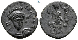 Honorius AD 393-423. Cyzicus. Follis Æ
