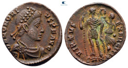 Honorius AD 393-423. Heraclea. Follis Æ