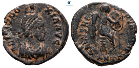 Aelia Eudoxia AD 400-404. Antioch. Follis Æ