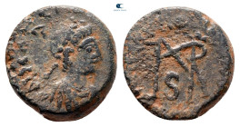 Marcian AD 450-457. Constantinople. Nummus Æ