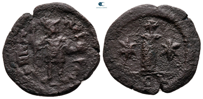 Justin I AD 518-527. Constantinople
Decanummium Æ

20 mm, 3,60 g



nearl...