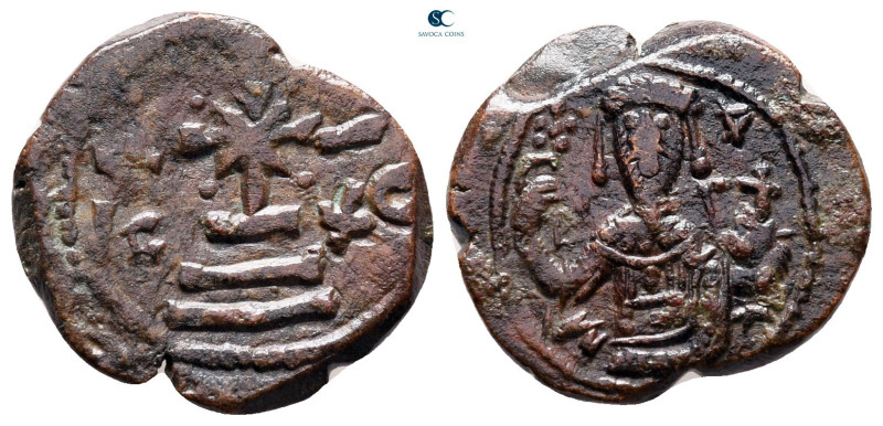 Manuel I Comnenus AD 1143-1180. Thessalonica
Tetarteron Æ

18 mm, 2,66 g

...