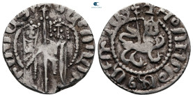 Cilician Armenia. Sis. Hetoum I, with Zabel AD 1226-1270. Tram AR