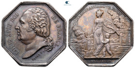 France. Louis XVIII AD 1815-1824. Medal Ar