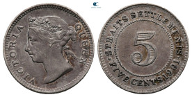 Great Britain.  AD 1901. 5 Cents