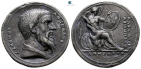 Italy. Paduans.  AD 1468-1546. Kimon (Athenian statesman and general). Cast Medal PB