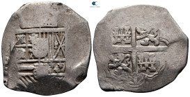 Spain.  AD 1556-1665. 8 Reales AR