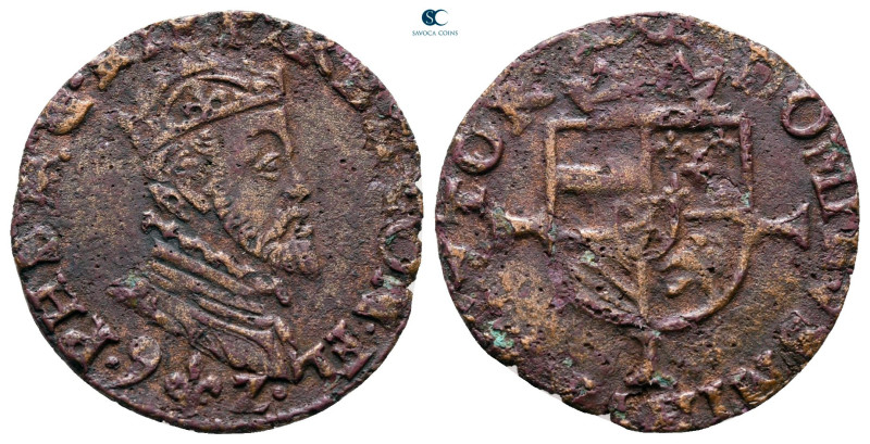 Spanish Netherlands. Bruges. Philip II AD 247-249.
Liard

20 mm, 1,53 g


...