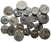 Lot of ca. 20 roman provincial bronze coins / SOLD AS SEEN, NO RETURN!very fine