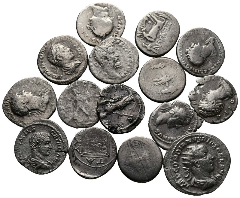 Lot of ca. 15 roman silver denarii / SOLD AS SEEN, NO RETURN!

very fine