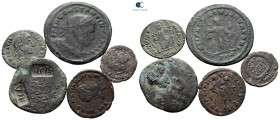 Lot of ca. 5 roman bronze coins / SOLD AS SEEN, NO RETURN!
very fine