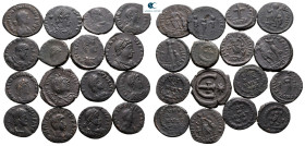 Lot of ca. 16 roman bronze coins / SOLD AS SEEN, NO RETURN!
very fine