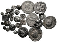 Lot of ca. 30 ancient silver coins / SOLD AS SEEN, NO RETURN!nearly very fine