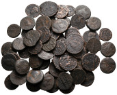 Lot of ca. 60 ancient bronze coins / SOLD AS SEEN, NO RETURN!very fine