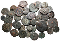 Lot of ca. 49 ancient bronze coins / SOLD AS SEEN, NO RETURN!nearly very fine
