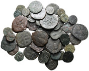 Lot of ca. 50 byzantine bronze coins / SOLD AS SEEN, NO RETURN!fine