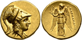 KINGS OF MACEDON. Alexander III ‘the Great’, 336-323 BC. Stater (Gold, 19 mm, 8.55 g, 12 h), Memphis, struck under Ptolemy I, as satrap, circa 323/2-3...