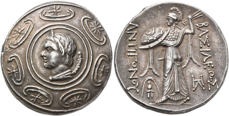 KINGS OF MACEDON. Antigonos II Gonatas, 277/6-239 BC. Tetradrachm (Silver, 30 mm...