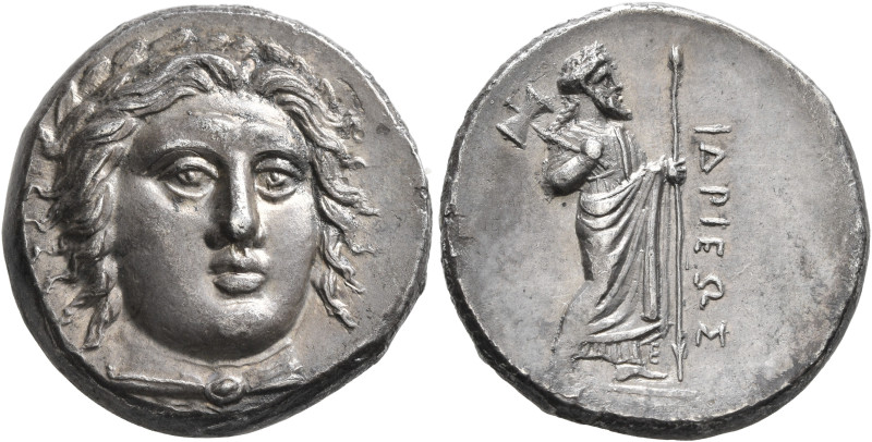 SATRAPS OF CARIA. Hidrieus, circa 351/0-344/3 BC. Tetradrachm (Silver, 24 mm, 15...