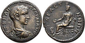 PHRYGIA. Sebaste. Gordian III, 238-244. Tetrassarion (Bronze, 29 mm, 13.00 g, 6 h). ΑΥΤ Κ Μ ΑΝΤΩ ΓΟΡΔΙΑΝΟϹ Laureate, draped and cuirassed bust of Gord...