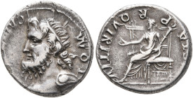 Civil Wars, 68-69. Forces of Vitellius in Gaul and in the Rhine Valley. Anonymous, 2 January-19 April 69. Denarius (Silver, 17 mm, 3.62 g, 10 h), Lugd...