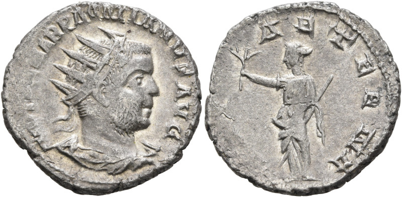 Pacatian, usurper, circa 248-249. Antoninianus (Silver, 22 mm, 4.68 g, 7 h), Vim...