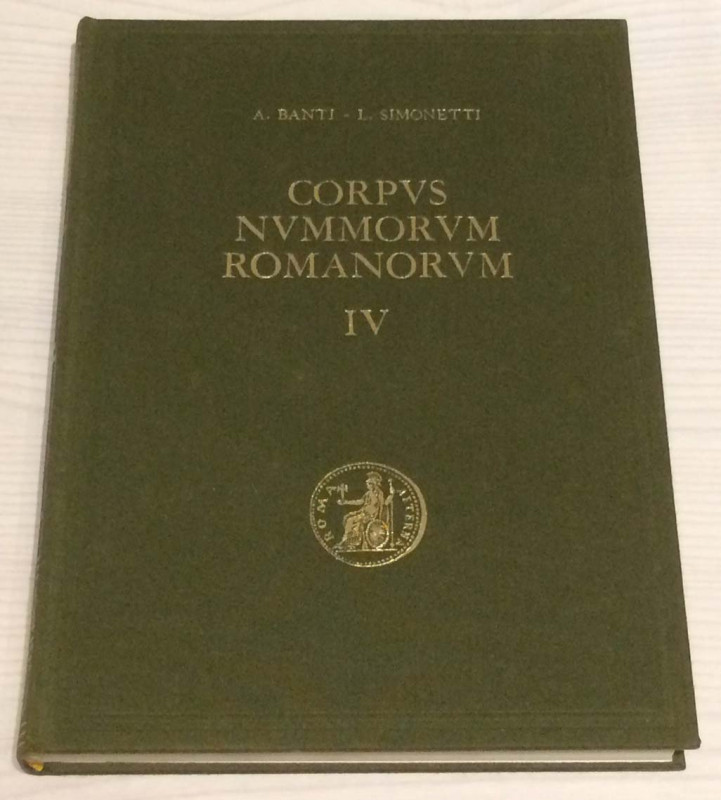Banti A., Simonetti L., Corpus Nummorum Romanorum IV – Augustus I. Prospetto dei...