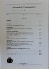 Munzi M. I Nummi di Ricimero. “Annotazioni Numismatiche” 1995. Brossura ed. pp. Da 428 a 451, ill. In b/n. Nuovo