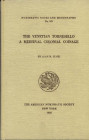 Stahl A. M. - The venetian tornesello a medieval colonial coinge. No. 163. New York, 1985. Tela ed. pp.96, tavv. 4. Buono stato