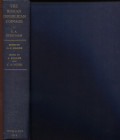 SYDENHAM E. – The coinage of the Roman Republic. London, 1952. Pp. lxix, 343, tavv. 30. Ril. Ed. tela con scritte. Buono stato, raro.