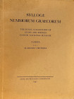 Sylloge Nummorum Graecorum. The Royal collection of coins and medals Danish National Museum. Caria part I Alabanda-Orthosia. Copenhagen 1947. Brossura...