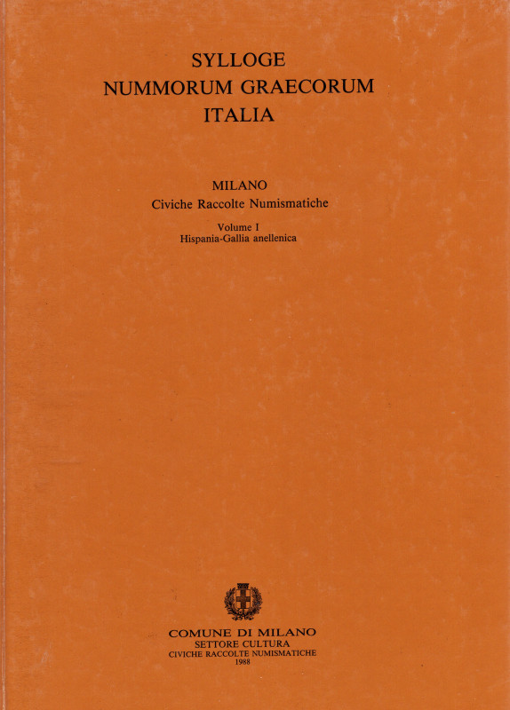 SYLLOGE NUMM. GRAECORUM ITALIA.C.R.N. Milano. Vol. II. Gallia anellenica – Guerr...