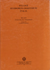 SYLLOGE NUMM. GRAECORUM. ITALIA. C.R.N. Milano. Vol. XIV. Cyrenaica - Mauritania. Milano, 1989. pp. 196, tavv. 79. ril ed ottimo stato.